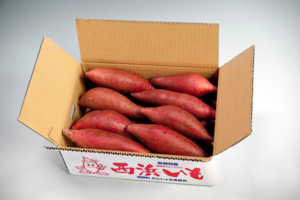 西浜いも　３ｋｇ箱（１０本～２０本）