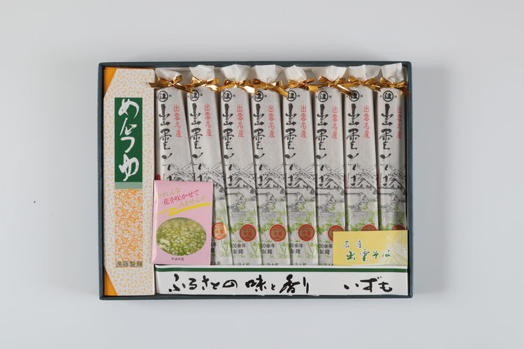 出雲そばギフトＳＧ‐２４（そば１８０ｇ×８袋、つゆ８袋）の商品写真